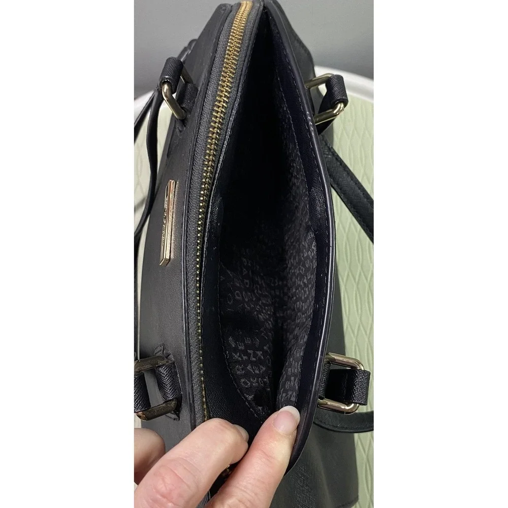 KATE SPADE NY Laurel‎ Womens Leather Bag Black Satchel Purse Great Condition